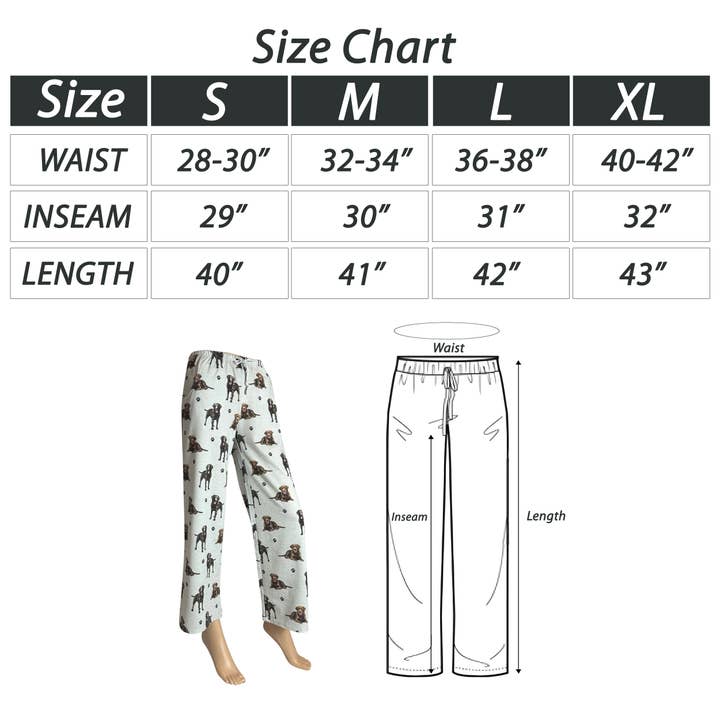 E&S Pets - Wholesale Sleepwear Bottom - Women's - Labrador Chocolate Pajama Bottoms - Pet Lover Pajama Pants4
