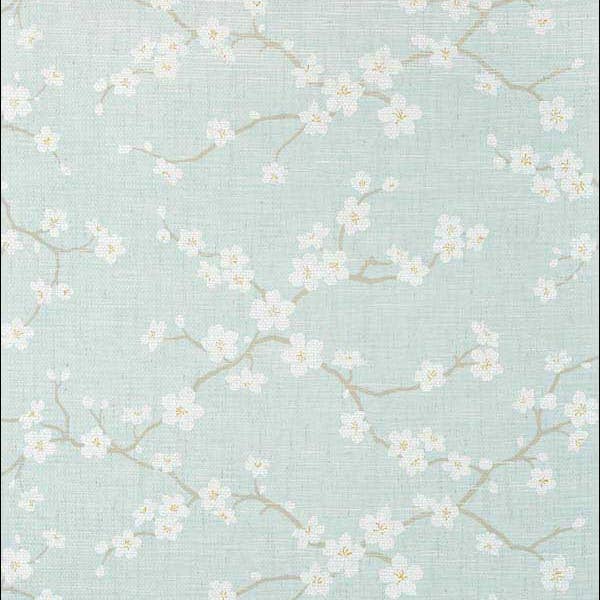 Thibaut T75516 Sakura Aqua Wallpaper for wholesale by Style Gather
