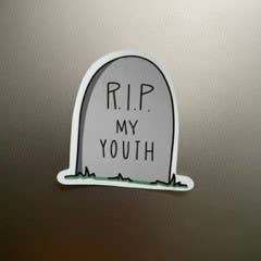 Stone Donut Design, LLC - Wholesale Sticker - RIP My Youth Vinyl Sticker