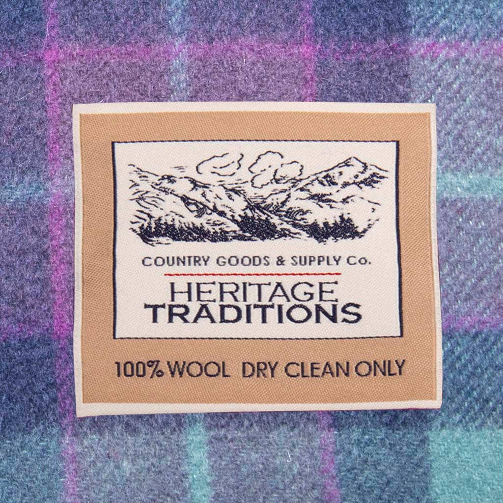 Eurostick - Wholesale Scarf - Unisex - Pure Wool Tartan Check Scarf2