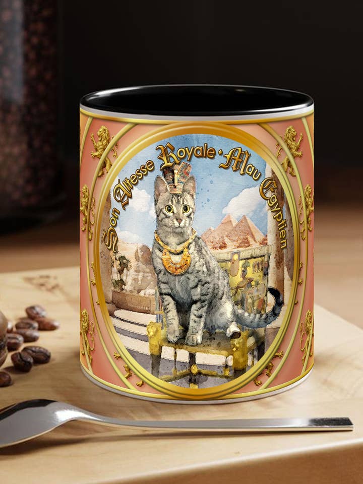 MUG Chat - MAU EGYPTISK - Kollek. "Hans Kongelige Højhed" for engroshandel hos Miss Iz