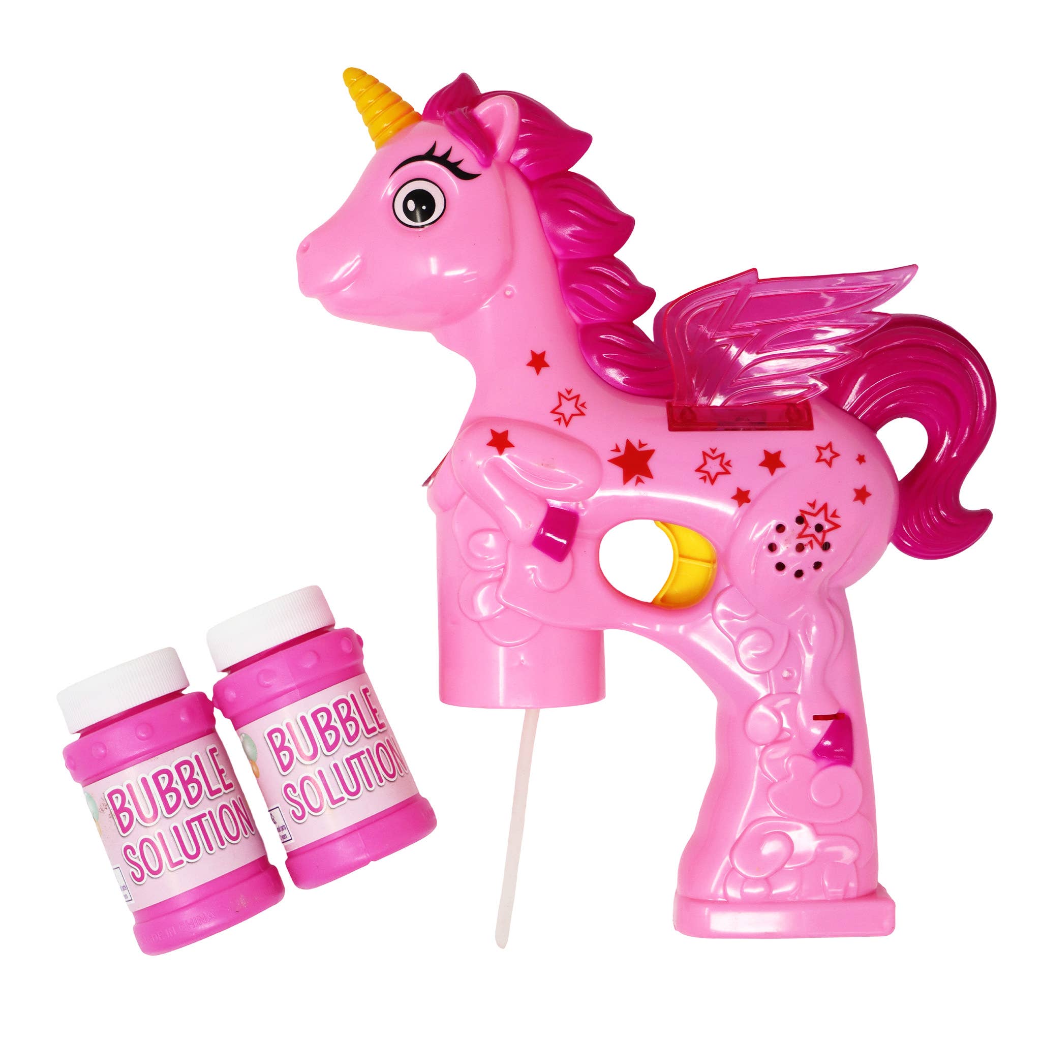 Pink Poppy - Wholesale Bubble wand – Child - Unicorn Bubble Gun0