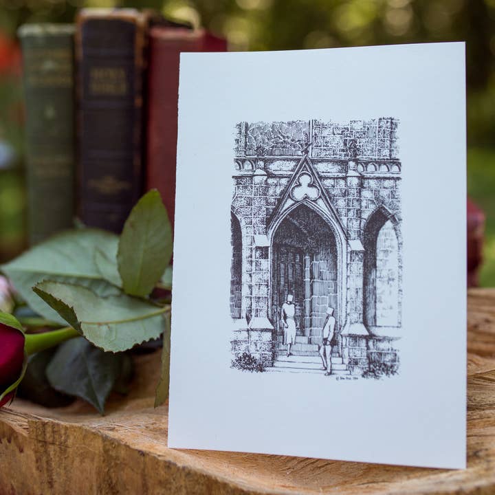 Sugarheads - Wholesale Everyday Greeting Card - Sunday Whimsical Pen and Ink Greeting Cards