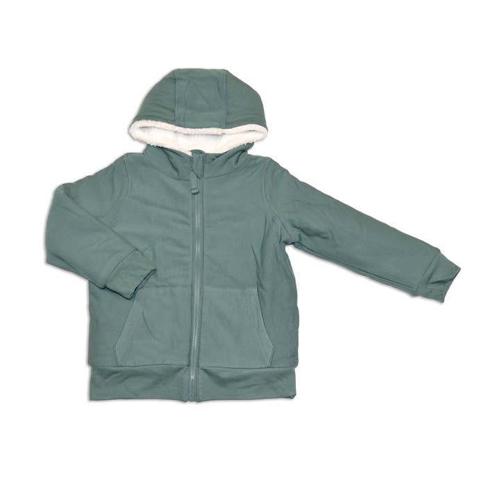 Silkberry Baby - Vendita all'ingrosso Felpa con cappuccio - Bambini - Felpa con cappuccio in pile di bambù con fodera in sherpa