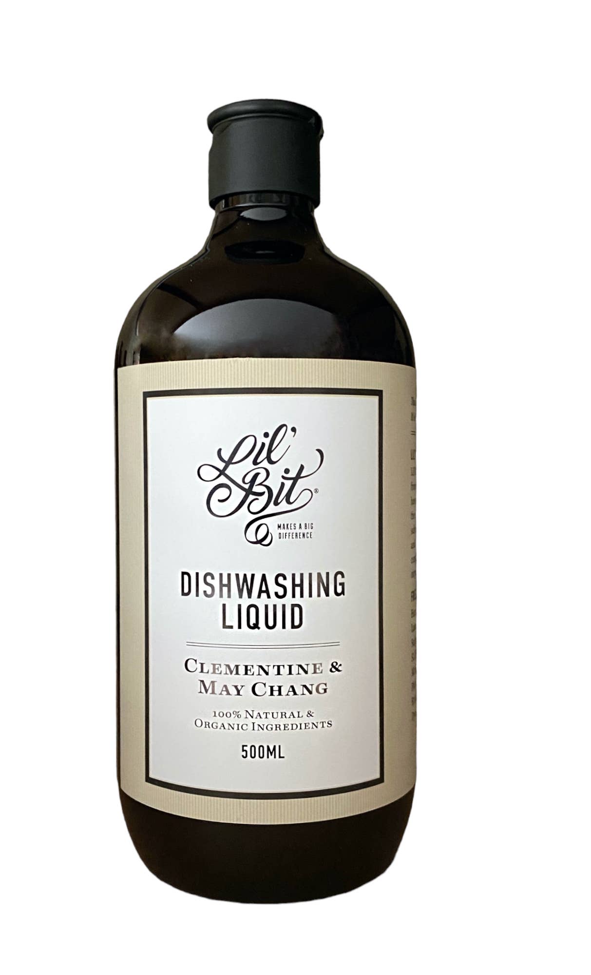 Lil'Bit Better - Wholesale Dish Soap - May Chang & Clementine Dishwashing Liquid 500ml - Organic 6