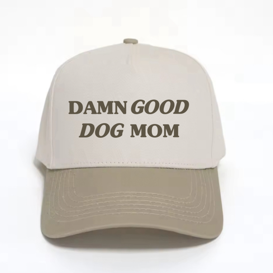 Electric label - Wholesale Baseball Cap - Women's - Damn Good Dog Mom hat3