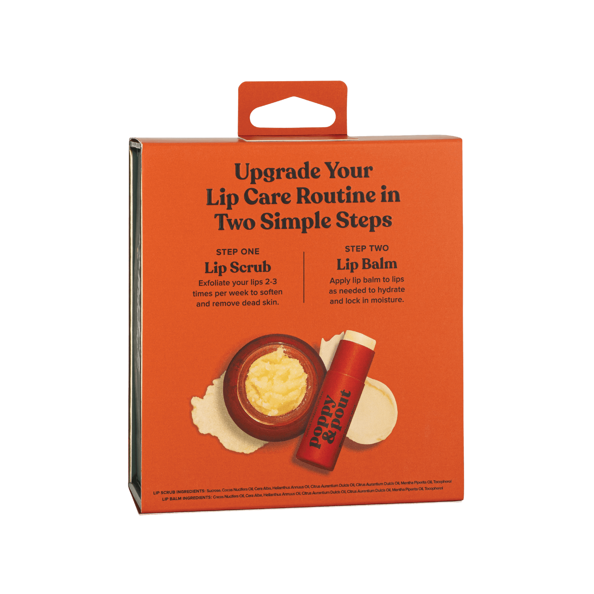 Poppy & Pout - Wholesale Lip Balm Set - Lip Care Duo, Blood Orange Mint10