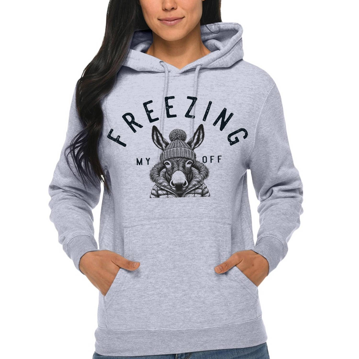 Ales to Trails - Wholesale Hoodie - Unisex - Freezing My Ass Off Hoodie