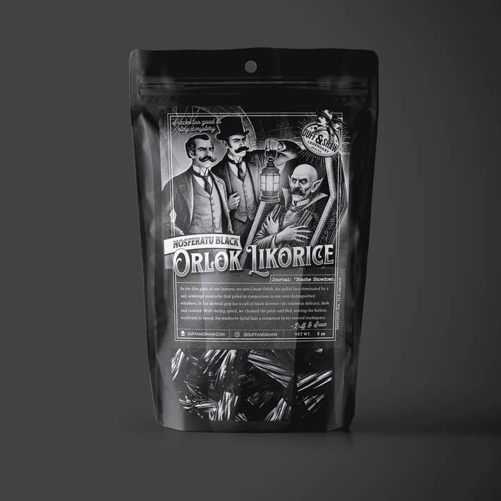 Duff & Shaw - Legendary Snacks - Wholesale Licorice - Nosferatu’s Black Licorice4