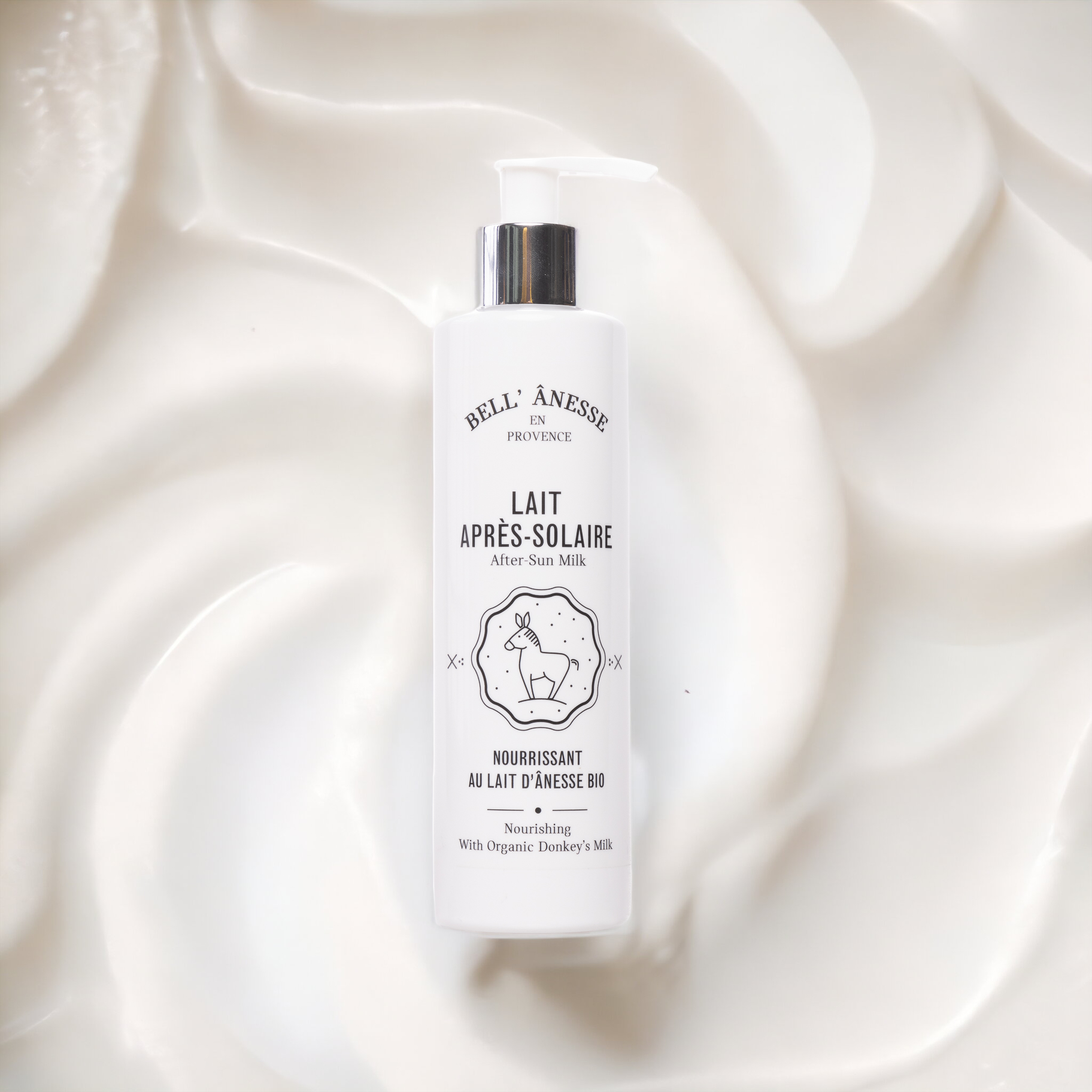 S2Z Cosmetics - Vendita all'ingrosso Crema doposole - Doposole Idratante al Latte di Asina Biologico 250 ml0