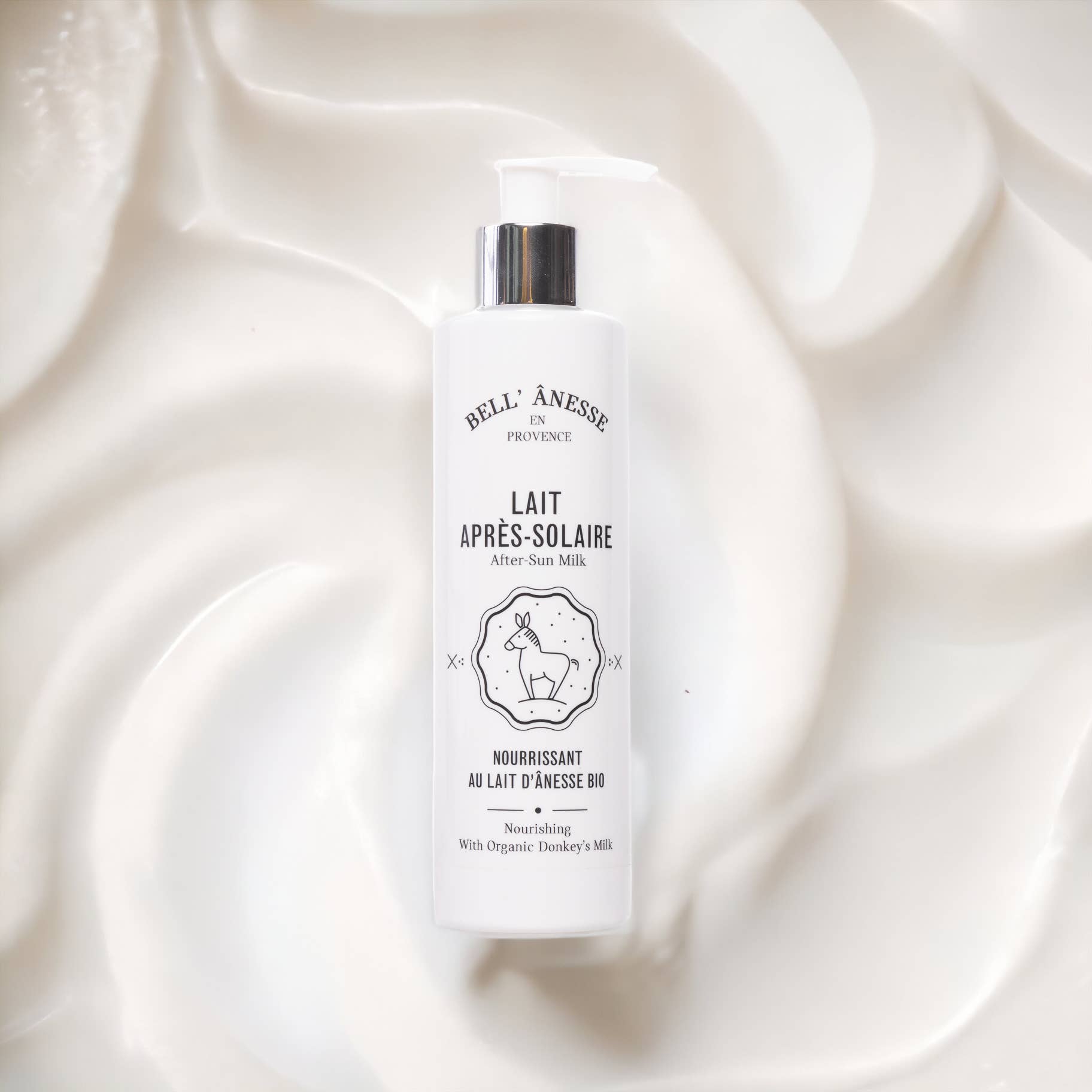 S2Z Cosmetics - Vendita all'ingrosso Crema doposole - Doposole Idratante al Latte di Asina Biologico 250 ml