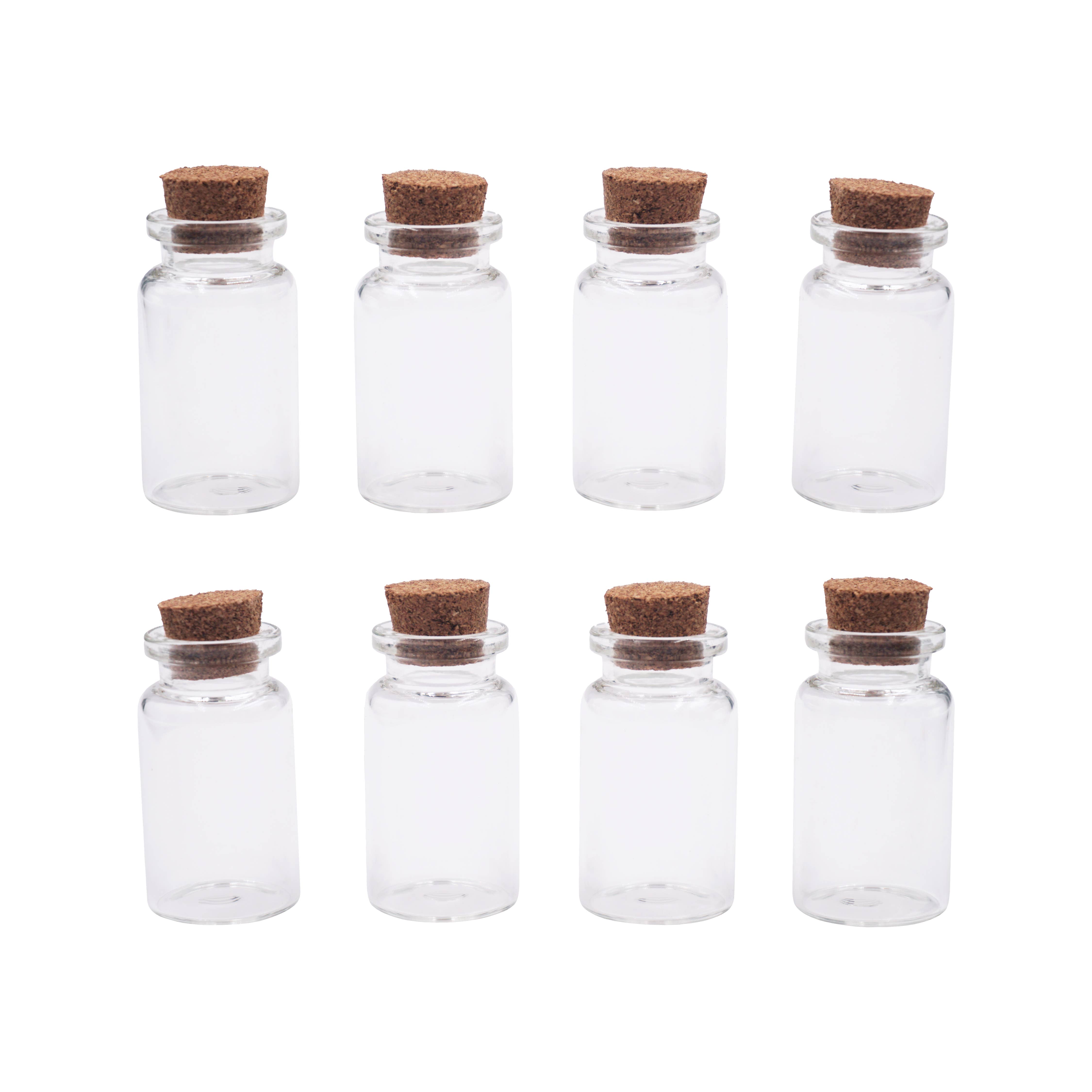 Angels Craft - Wholesale Jar - Small Glass Bottle w/ Cork Cap3