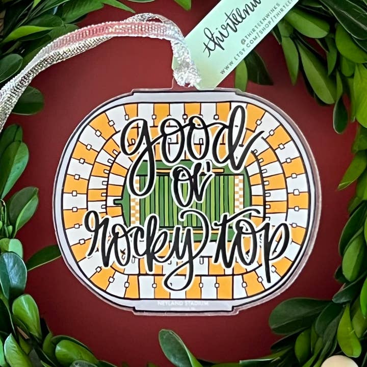 Thirteenwinks - Wholesale Ornament - Neyland Stadium - Knoxville, TN- Acrylic Ornament