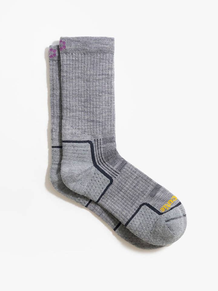 ToughCutie - Wholesale Socks - Women's - Eve Ladies Light Weight Merino Wool Hiker Crew4