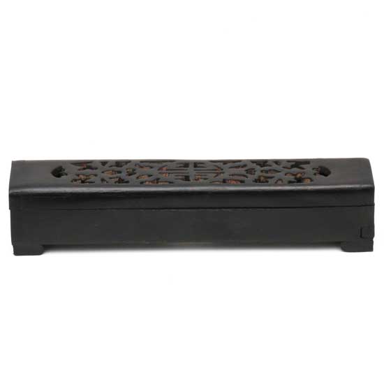 R. Expo/Song of India - Wholesale Incense Holder - Incense Burner Wood carved Lid, Coffin Box