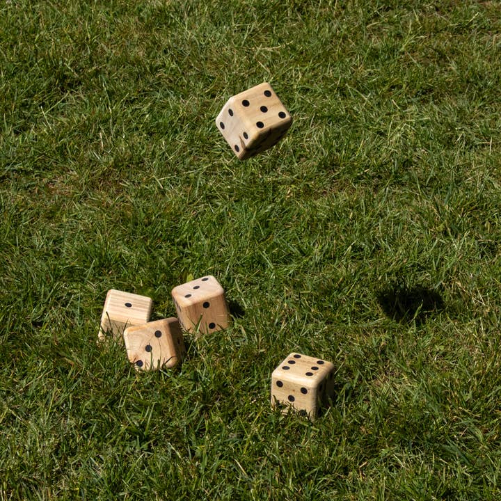 Robert Frederick Ltd - Wholesale Dice - Carnival Games Giant Dice Yatzy3