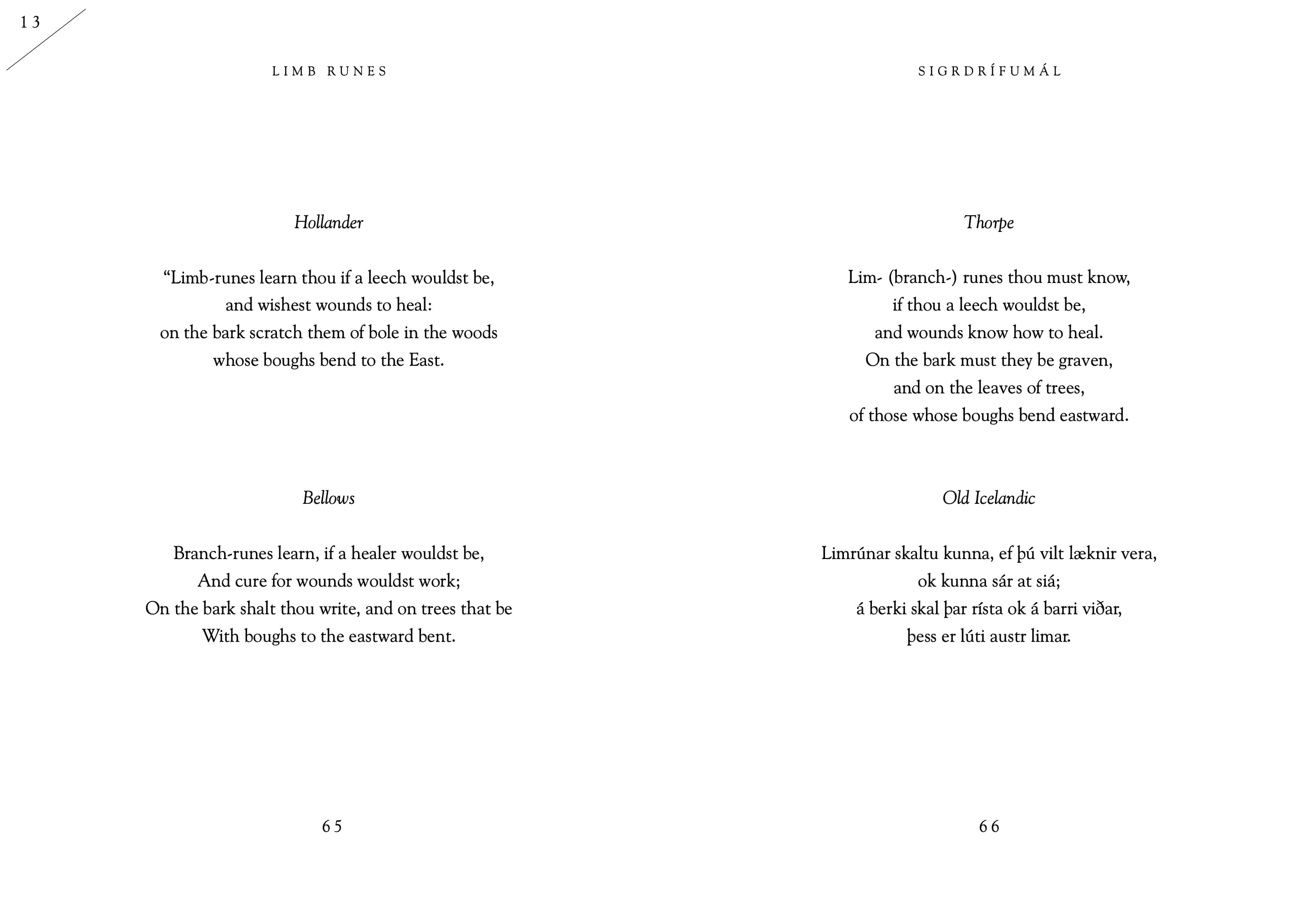 Hyldyr - Wholesale Book - Adult - The Comparative Sigrdrífumál6