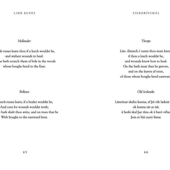 Hyldyr - Wholesale Book - Adult - The Comparative Sigrdrífumál6