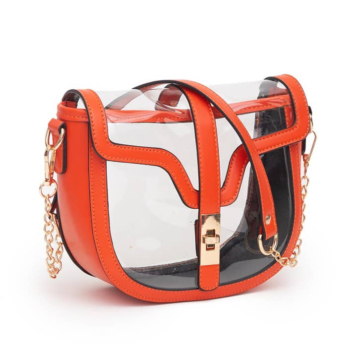 Embellish Your Life - Wholesale Crossbody Bag - Women's - Transparent Stadium Large Crossbody Bag4