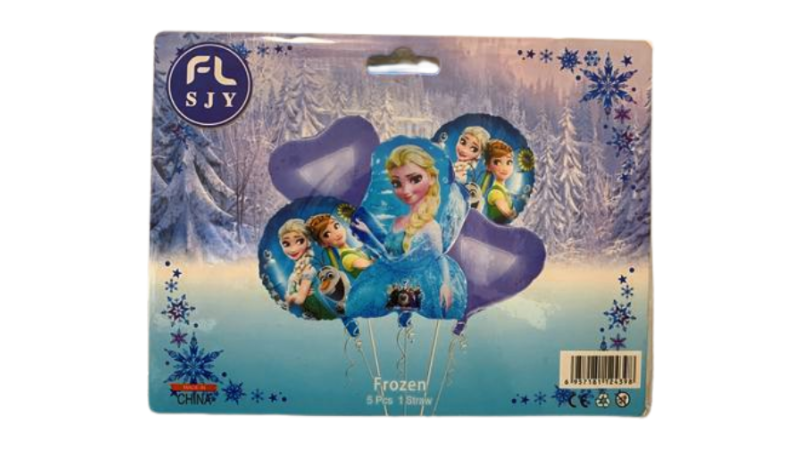 My Wholesale Warehouse - Wholesale Balloon - Large 5pc Happy Birthday Cartoons Character Balloons - 28 Options!10