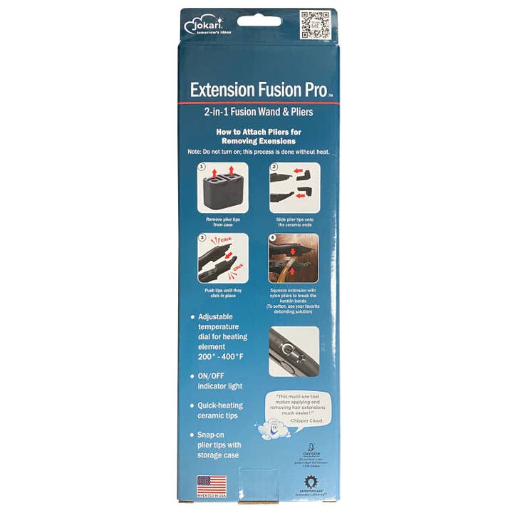 Jokari - Wholesale Hair Extensions - Extension Fusion Pro™ • 2-in-1 Fusion Wand and Pliers1