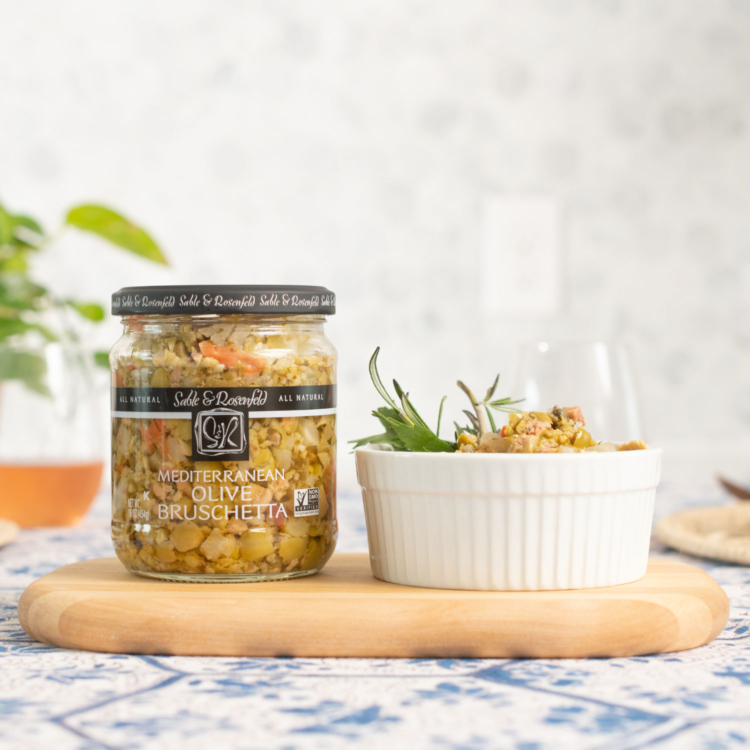 Sable and Rosenfeld est.1970 - Wholesale Pickled Vegetables - Sable & Rosenfeld Mediterranean Bruschetta 16oz / 62