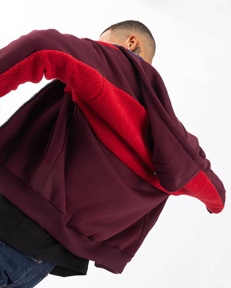 StockNow Unipessoal - Wholesale Jacket - Men's - Jacket Flip Burgundy2