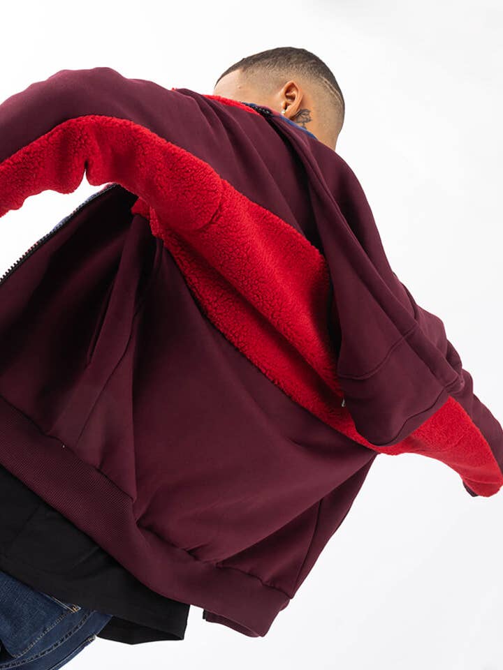 StockNow Unipessoal - Wholesale Jas - Heren - Jas Flip Burgundy2