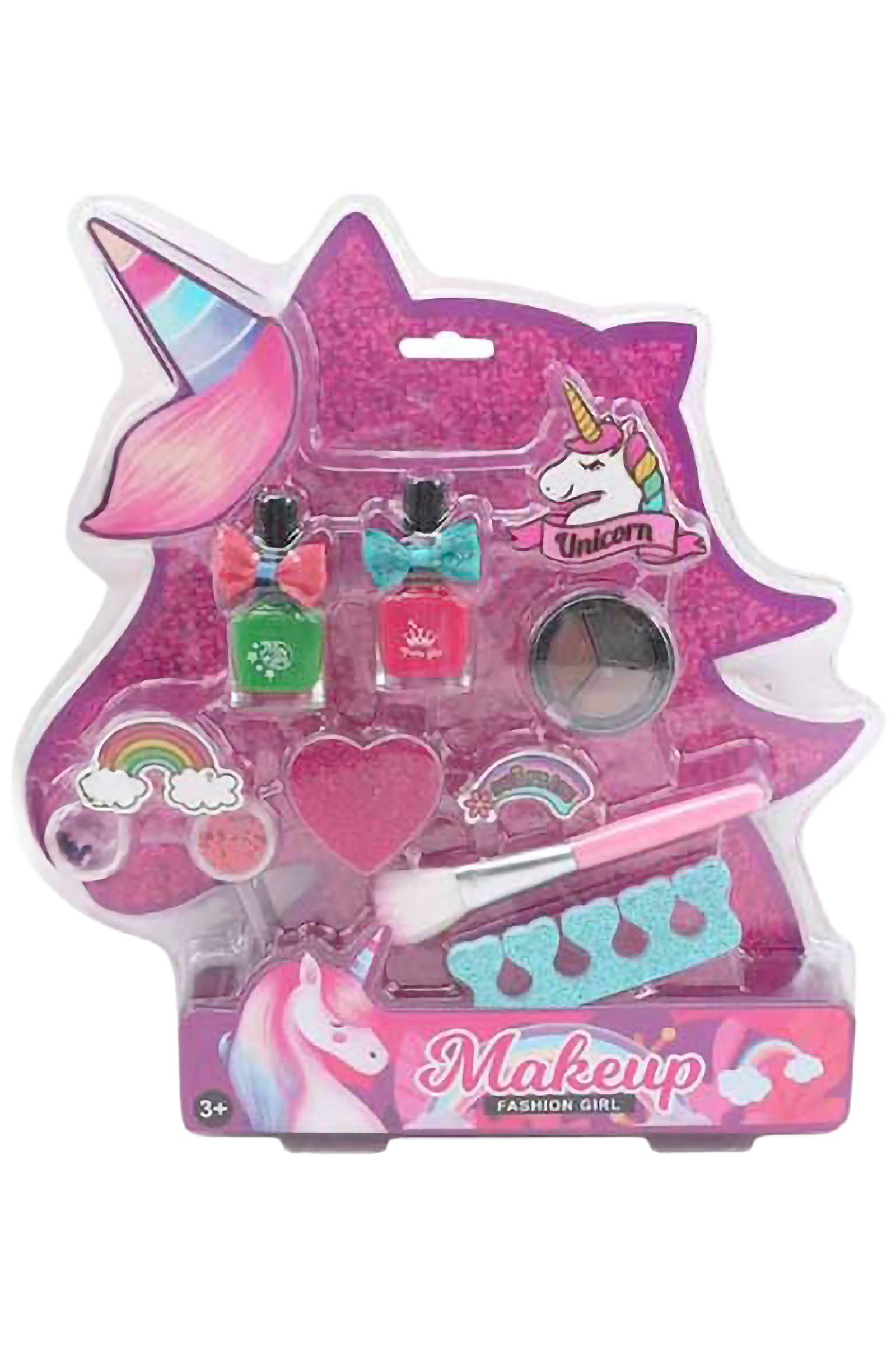 ASSORTED Diy Unicorn 7 Pcs Set Cosmetic Makeup Kit for wholesale on Faire4