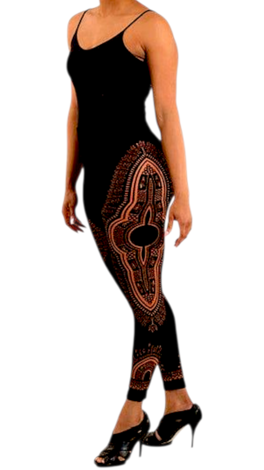 India Batik - Vente Legging tendance – femme - Leggings / Imprimé Dashiki Africain- P25547