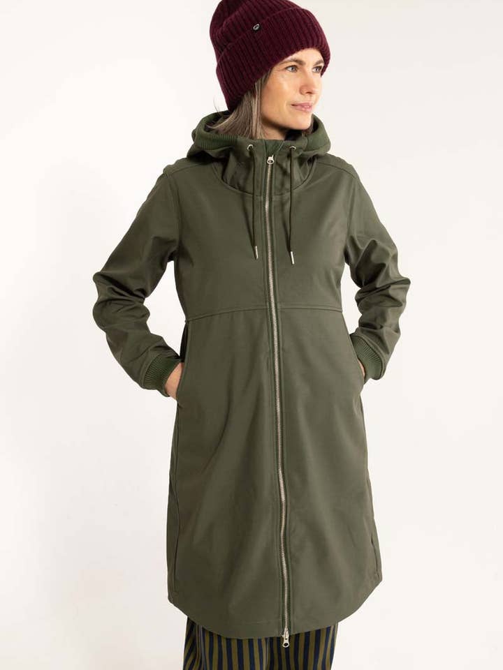 Daneline Softshell Dark Army for wholesale by Danefae København