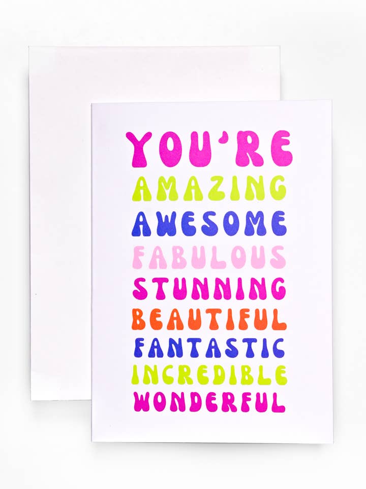 Tarjeta de Agradecimiento Eres Increíble - Gracias para venta al por mayor de BOSS Paper Company