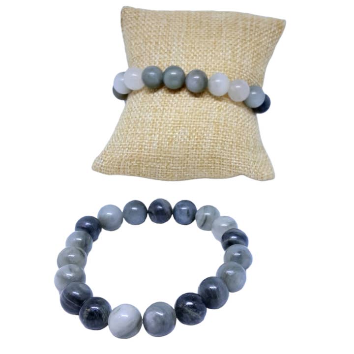 Green Jasper for wholesale by Bijoux de Delone, LLC