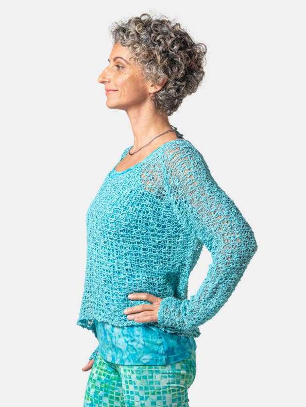 Hands To Hearts - Wholesale Tunic - Women's - Crocheted Long Sleeve Soul Warmer47