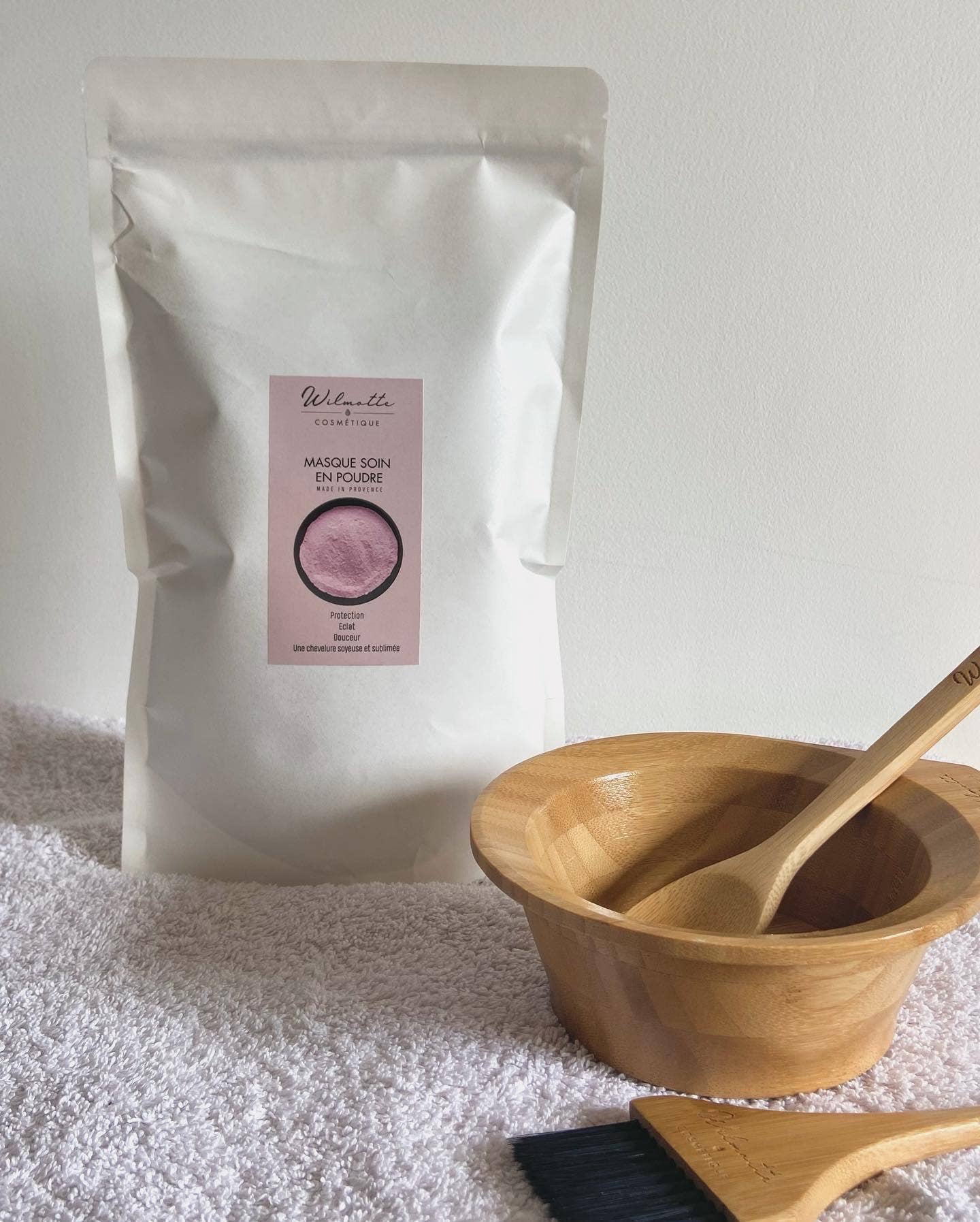 WILMOTTE COSMETIQUE – Engroshandel Hårplejesæt – Hårplejemaske i pulverform0