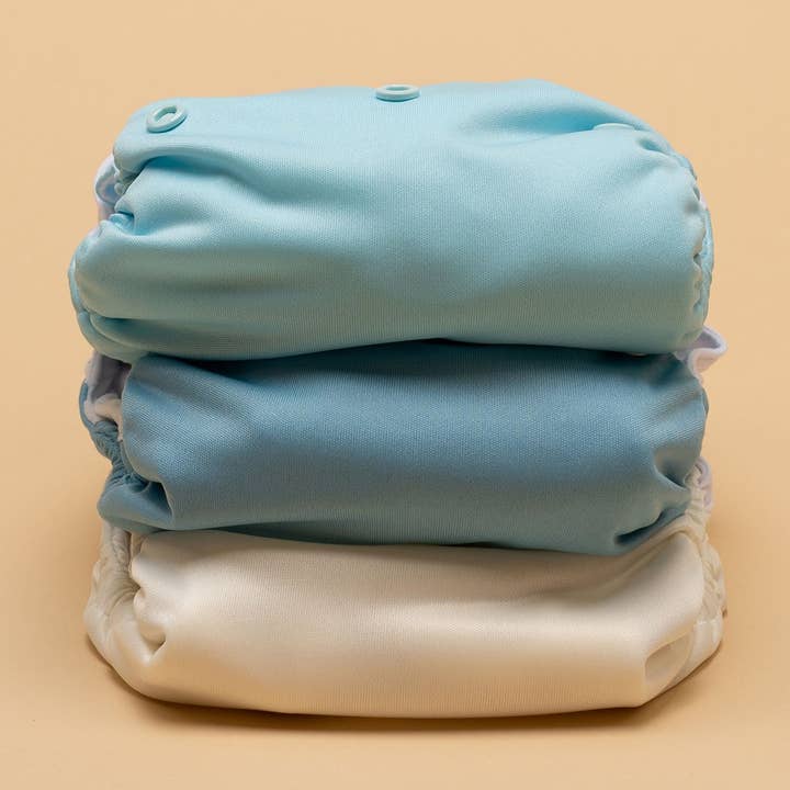 Cloth Diapers - Classic Collection 3 Pack - Siliver Lining for wholesale by Just Peachy