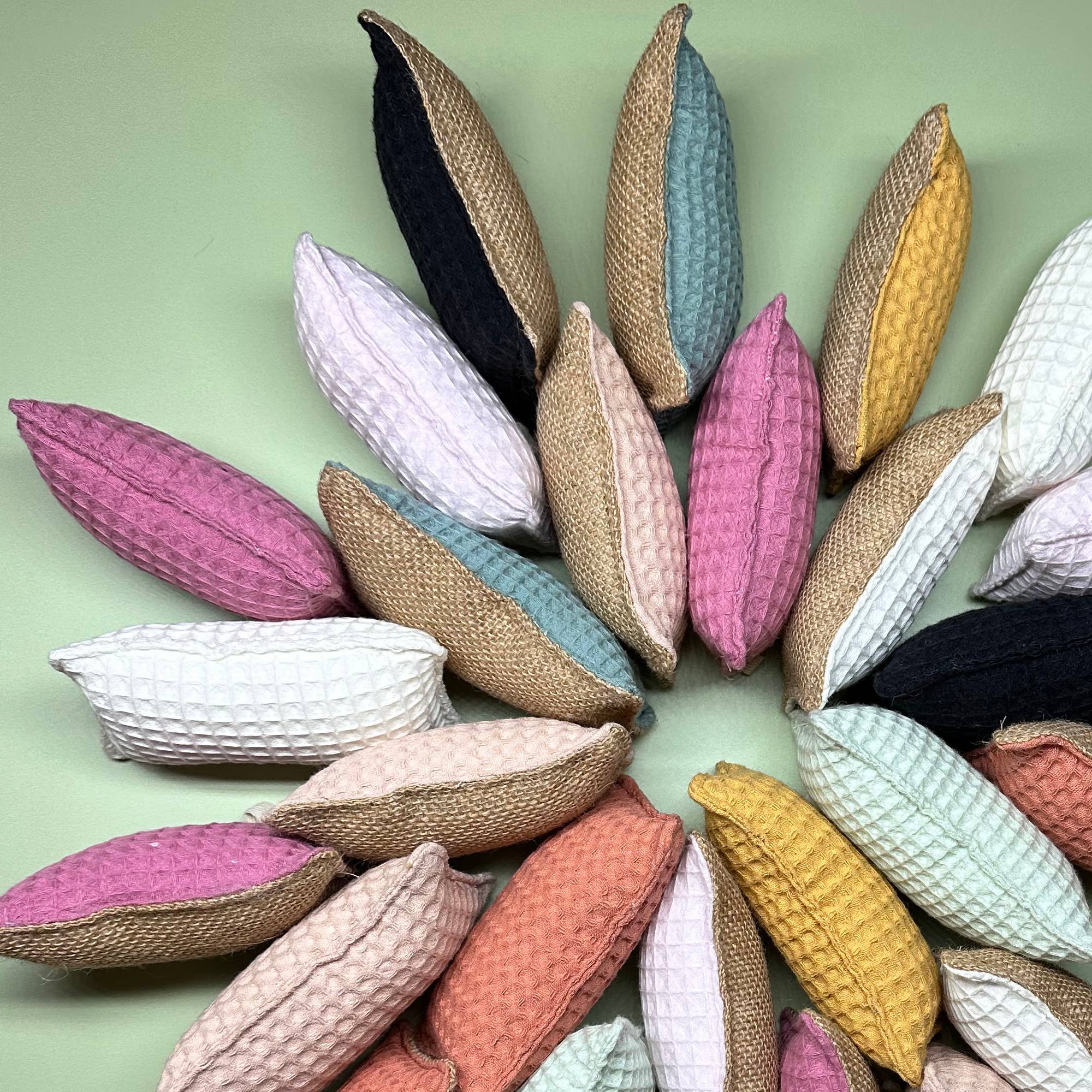 CHAMARREL – wholesale Rengöringssvamp – Tvättbar skrubbsvamp i 9 trendiga färger8