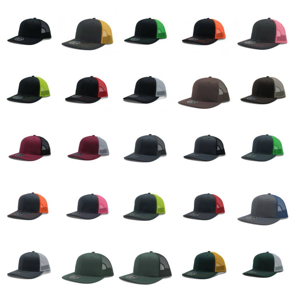 DOBBI – wholesale Baseball cap – Unisex – Plain Slide Curve 6Panel Mesh82