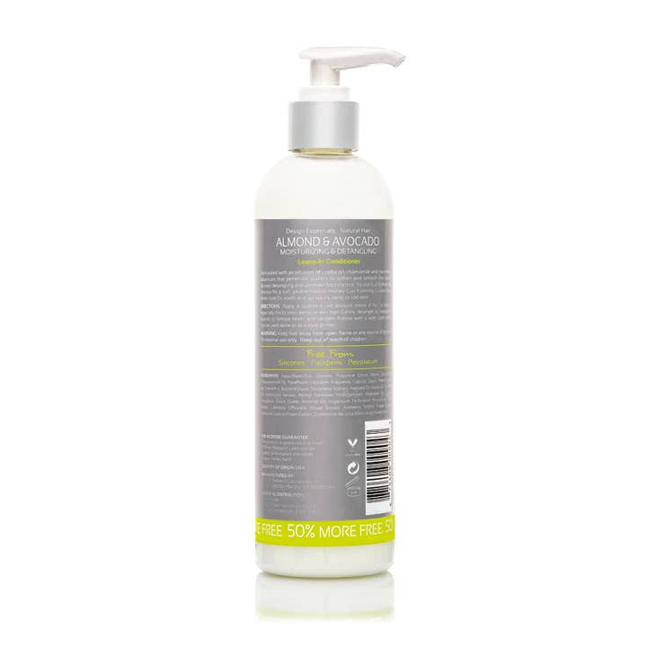 KT Supply - Wholesale Hair Leave-In Conditioner - Design Essentials Almond Avocado Leave In Conditioner, 12 Oz