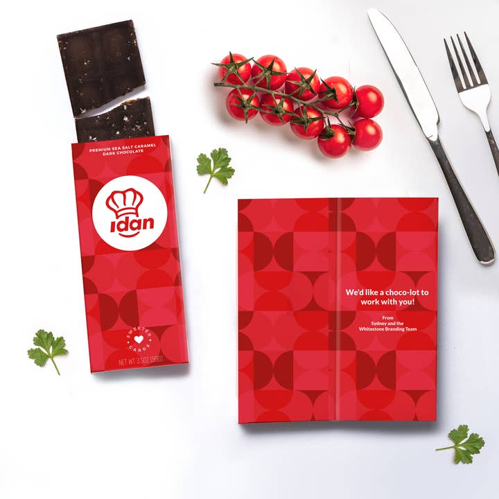 Sweeter Cards Chocolate Bar + Greeting Card in ONE! - Wholesale Chocolate Bar - CUSTOM SWEETER CARDS