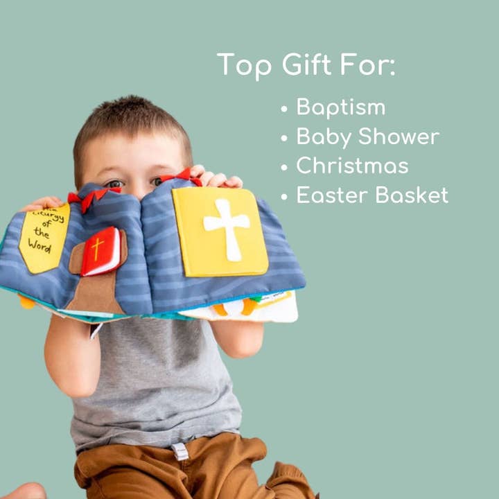 The Little Rose Shop - Wholesale Baby & Toddler Book (0-2) - Catholic Mass Quiet Book7