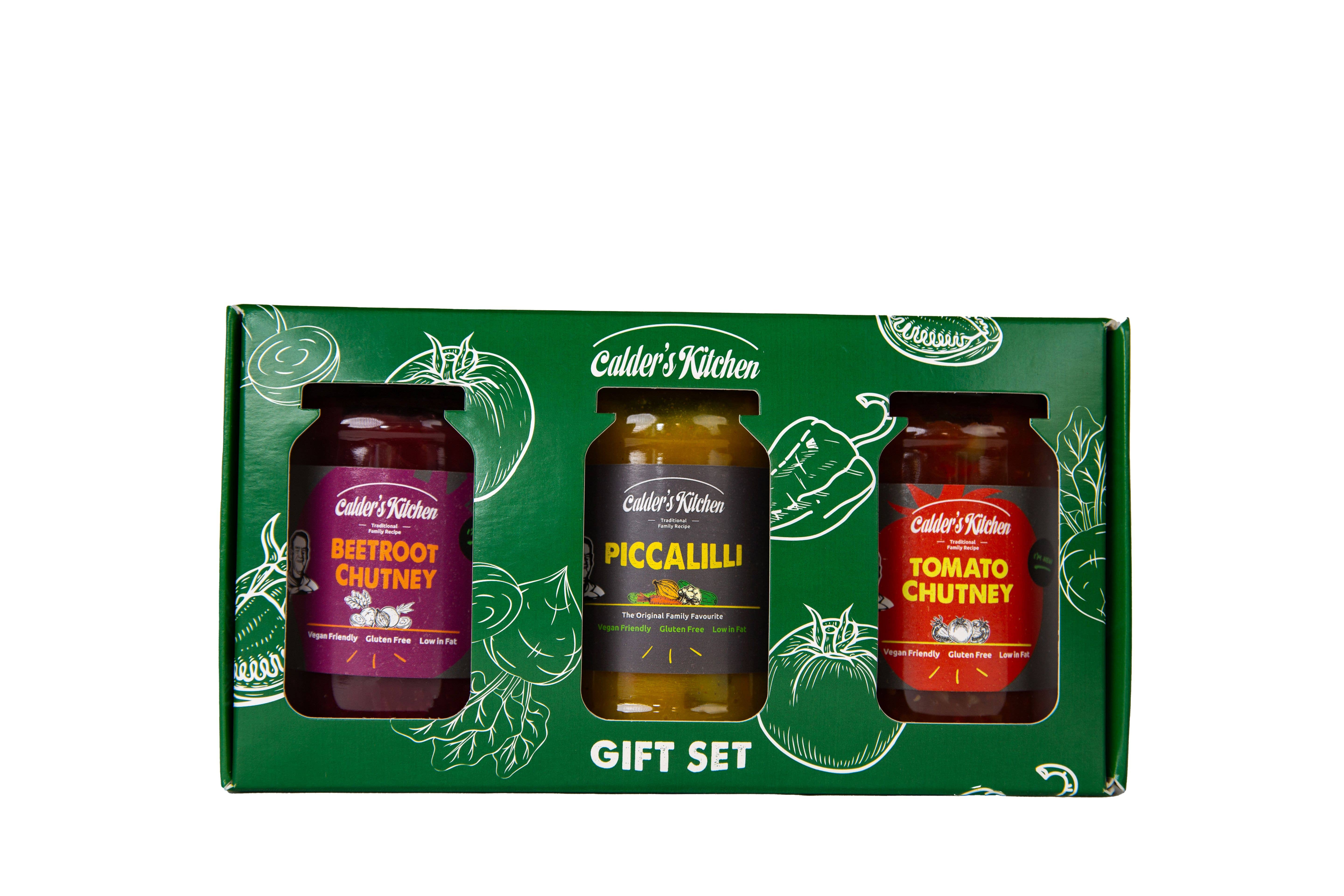Calder's Kitchen – wholesale Pickled vegetables – Gluten Free Cheese Lover's Gift Set1