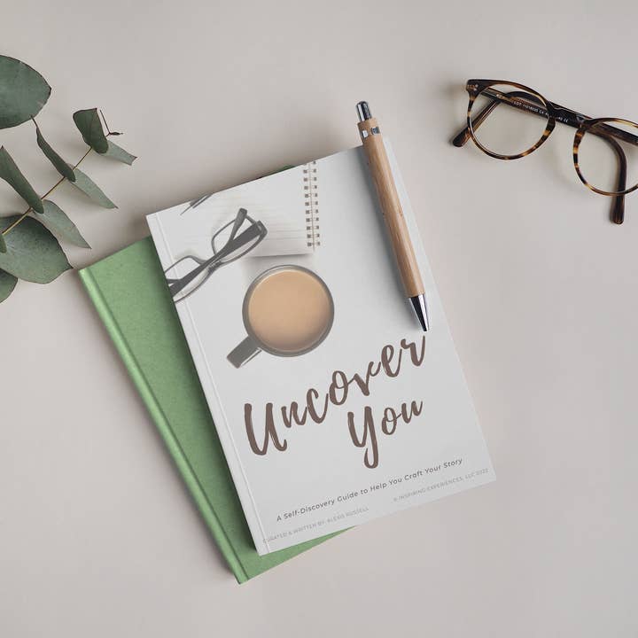 Uncover You Self-Discovery 50-page Craft Your Story Workbook for wholesale by Inspiring Experiences LLC