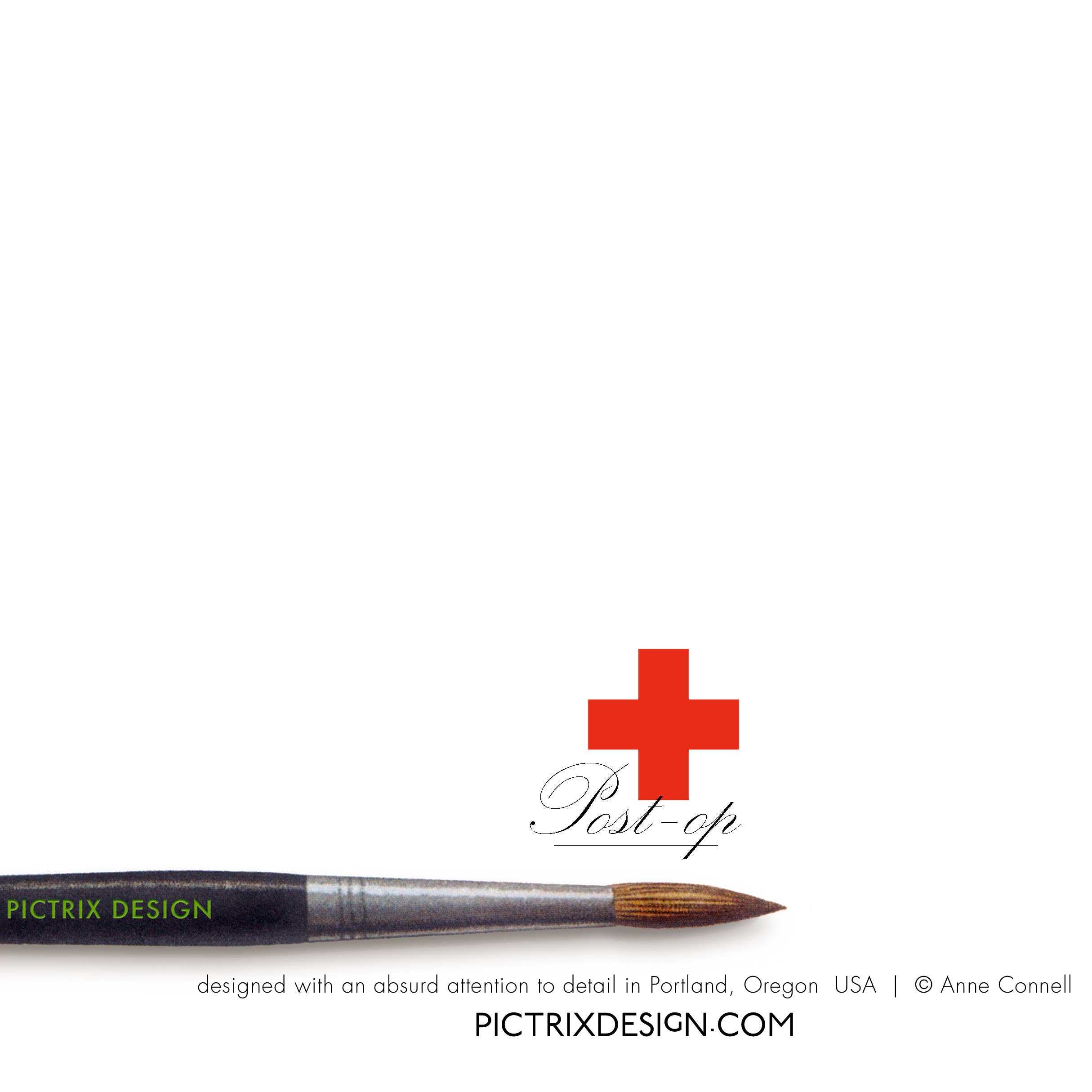 Pictrix Design - Venta al por mayor Tarjeta "Que te mejores" - Tarjeta de recuperación «posoperatoria» (cardiaca/femenina)3