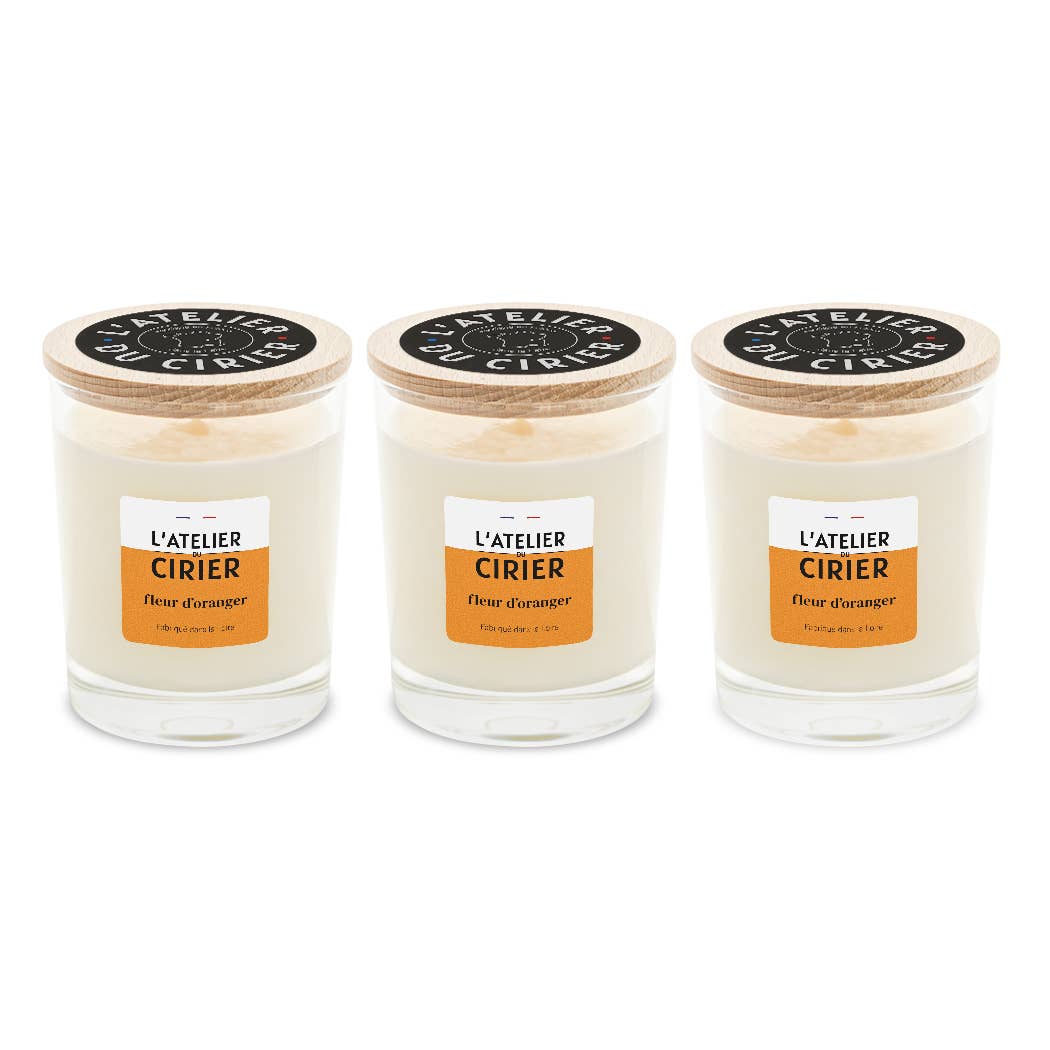 L'atelier du Cirier - Wholesale Jar/Filled Candle - Orange blossom scented candle2