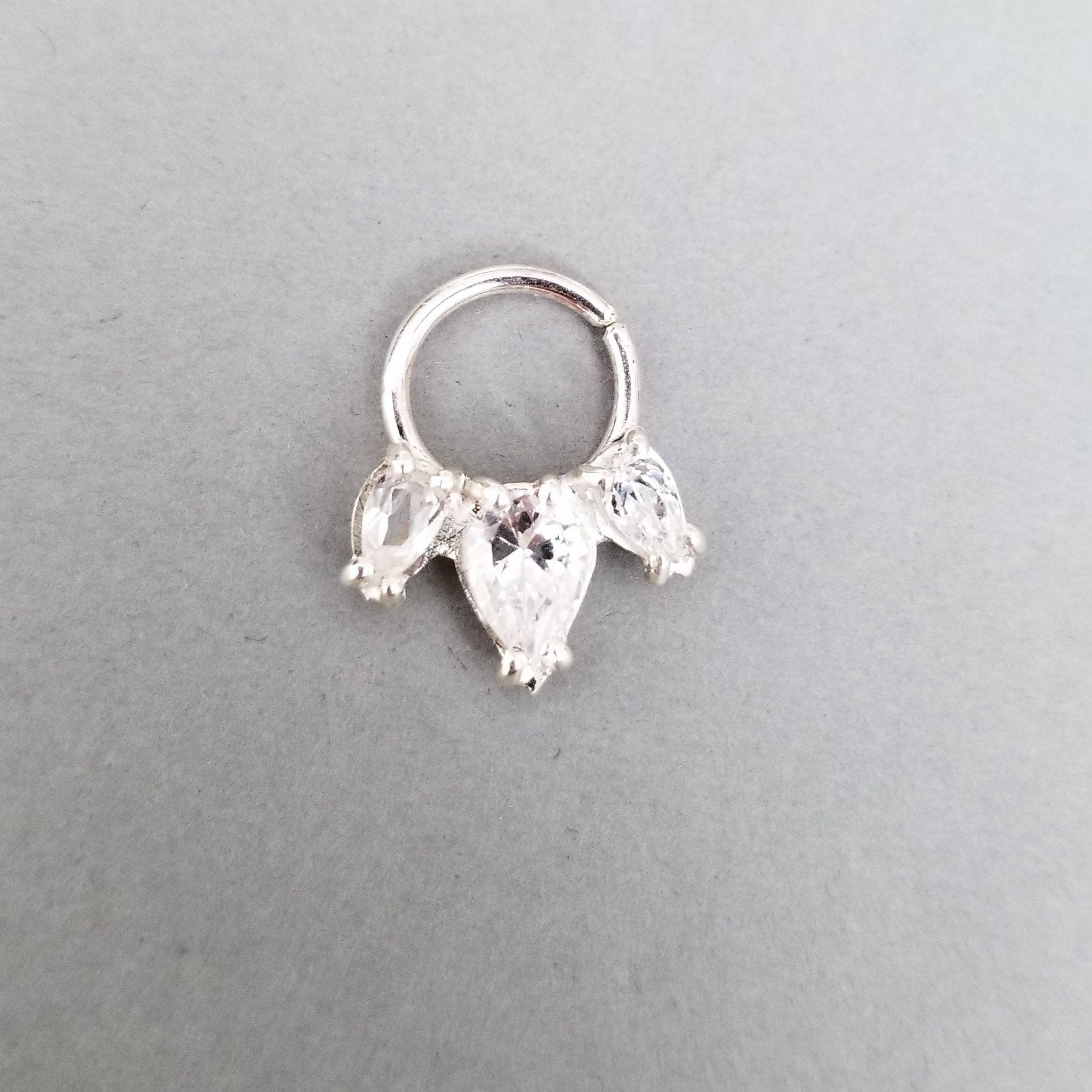 Inchoo bijoux inc – Engroshandel Næsering – Oversized Fashion septumring i sterlingsølv7