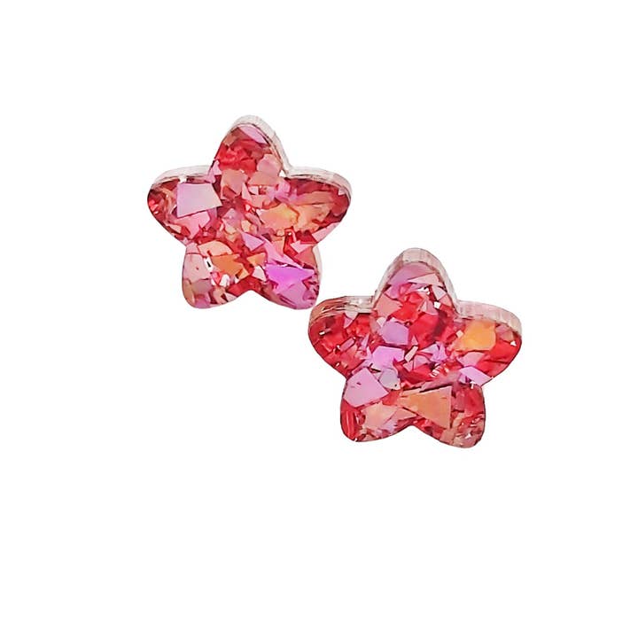 Eclectic Hippo - Wholesale Stud/post earrings - SUPERSTAR STUDS1