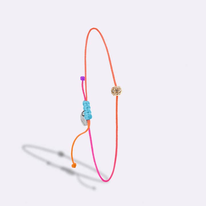 14k Gold Diamond Bracelet "Invictus" – Rainbow for wholesale by 15DEGREESLONDON