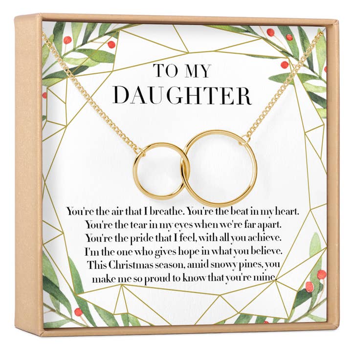 Christmas Gift for Daughter Necklace for wholesale by Dear Ava