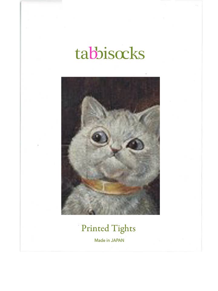 Tabbisocks - Wholesale Tights - Women's - BACHELOR PARTY BY LOUIS WAIN CAT KITTY Printed Art Tights